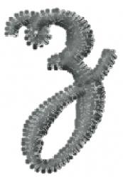 quick stitch lowercase machine embroidery pattern - Graveyard Lowercase Z for cute baby onesies