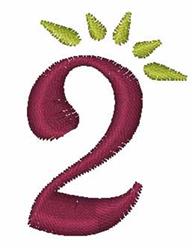 Henna Deco 2 - 4x4 leaf quick stitch machine embroidery design for Birthday Banners