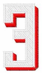 quick stitch inverse machine embroidery pattern - Inverse 3 for reusable tote bags