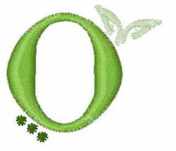 Irish O - 4x4 irish quick stitch machine embroidery design perfect for kitchen aprons