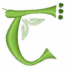 irish quick stitch machine embroidery - Irish T perfect for patchwork quilt blocks