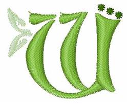 irish quick stitch machine digital embroidery - Irish W perfect for kitchen aprons