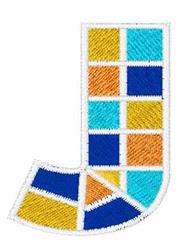 Mosaic Font J