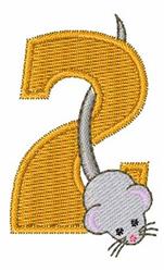 font quick stitch machine embroidery - Mouse & Cheese Font 2 for reusable tote bags
