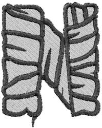 monster beginner-friendly machine embroidery - Mummy N for decorative pillow covers