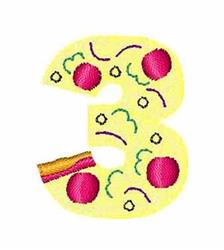 pie quick stitch machine embroidery - Pizza Pie 3 perfect for decorative pillow covers