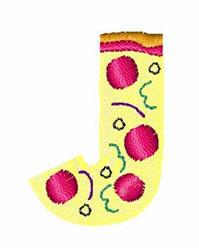 pie quick stitch machine embroidery - Pizza Pie J perfect for decorative pillow covers