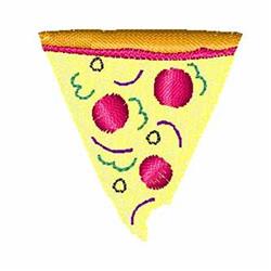quick stitch pie machine embroidery pattern - Pizza Pie V for reusable tote bags