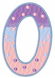 Polka Dot O Uppercase
