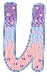 Polka Dot U Uppercase