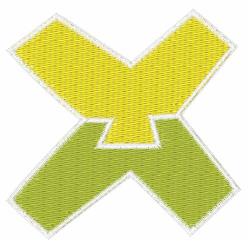 case quick stitch machine embroidery - Puzzle Upper Case X for Kids Clothing