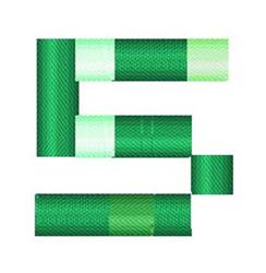 font quick stitch machine embroidery - Ready Player Font 5 for reusable tote bags