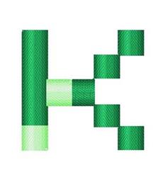 font quick stitch machine embroidery - Ready Player Font K for cute baby onesies