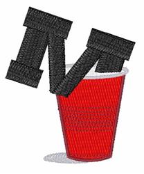 cup beginner-friendly machine embroidery - Red Cup M perfect for Party Supplies