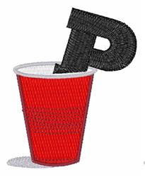 cup beginner-friendly machine digital embroidery - Red Cup P perfect for Craft Ideas