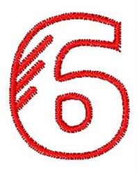 Redwork Block Font 6 - 4x4 font redwork embroidery design for reusable tote bags