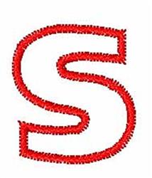 quick stitch font redwork machine embroidery pattern - Redwork Block Font s for reusable tote bags