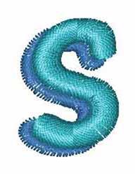 Shadow Alphabet Lower S