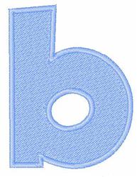 snowflake beginner-friendly machine embroidery - Snowflake Font b for patchwork quilt blocks
