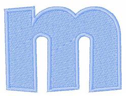 Snowflake Font m - 4x4 snowflake beginner-friendly embroidery design for patchwork quilt blocks