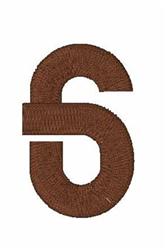Stencil Font 6 - 4x4 font quick stitch machine embroidery design for cute baby onesies