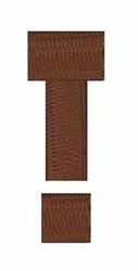 exclamation quick stitch machine embroidery - Stencil Font Exclamation for reusable tote bags