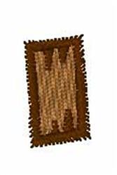 Sticks Stones Single Quotation - 4x4 quotation quick stitch embroidery design for decorative wall hangings