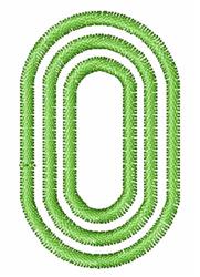 quick stitch case machine embroidery pattern - Striped Lower Case o for Play Mats