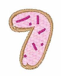 quick stitch font machine embroidery pattern - Sugar Font 7 for kitchen tea towels