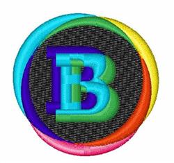 beginner-friendly font machine embroidery pattern - Techno Color Font B for kitchen aprons