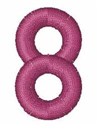 quick stitch font machine embroidery pattern - Techno Overload Font 8 for Learning Charts