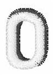 quick stitch air machine embroidery pattern - Thin Air 0 perfect for reusable tote bags