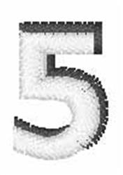 Thin Air 5 - 4x4 air quick stitch embroidery design for decorative pillow covers
