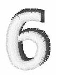 quick stitch air machine embroidery pattern - Thin Air 6 perfect for reusable tote bags