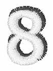 Thin Air 8 - 4x4 air quick stitch machine embroidery design for cute baby onesies