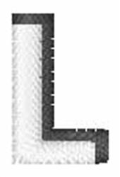 Thin Air L - 4x4 air quick stitch machine embroidery design for reusable tote bags