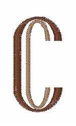 font quick stitch machine embroidery - Thin Thick Engraved Font C for kitchen tea towels