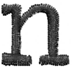 Typewriter Lowercase n