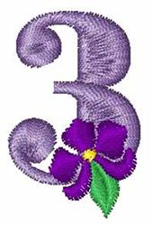 Violet Font 3