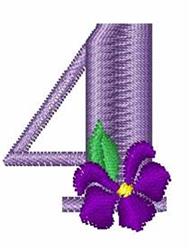 Violet Font 4