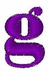 Violet Lowercase G