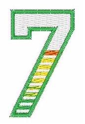 Volume Bar 7 - 4x4 bar quick stitch machine embroidery design for kitchen tea towels