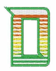 Volume Bar D - 4x4 bar beginner-friendly embroidery design for cute baby onesies