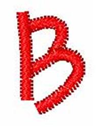 Watermelon Curl b - 4x4 curl quick stitch embroidery design for decorative pillow covers