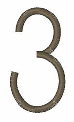 Wavy Font 3 - 4x4 font quick stitch machine embroidery design for Birthday Banners