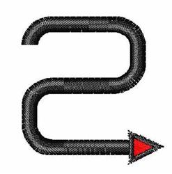 font quick stitch machine embroidery - Which Way Font 2 perfect for kitchen tea towels