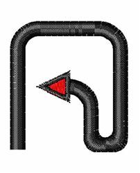 quick stitch font machine embroidery pattern - Which Way Font A for kitchen aprons