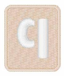 quick stitch stencil machine embroidery pattern - White Stencil q for patchwork quilt blocks