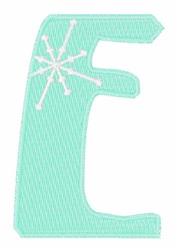 beginner-friendly winter snowflake machine embroidery pattern - Winter Wonderland E for Baby Blankets