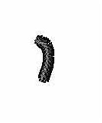 quick stitch comma machine embroidery pattern - Wrought Iron Comma for kitchen aprons